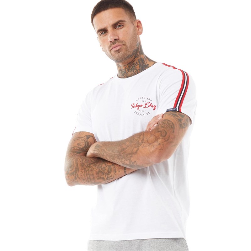 Buy Tokyo Laundry Mens Taper TShirt White