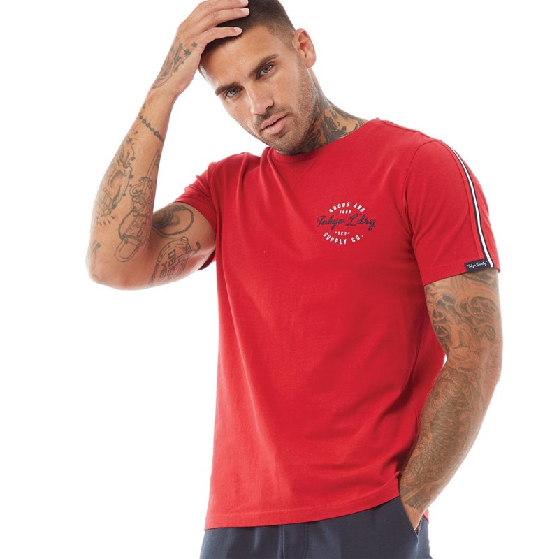 Buy Tokyo Laundry Mens Taper TShirt Red