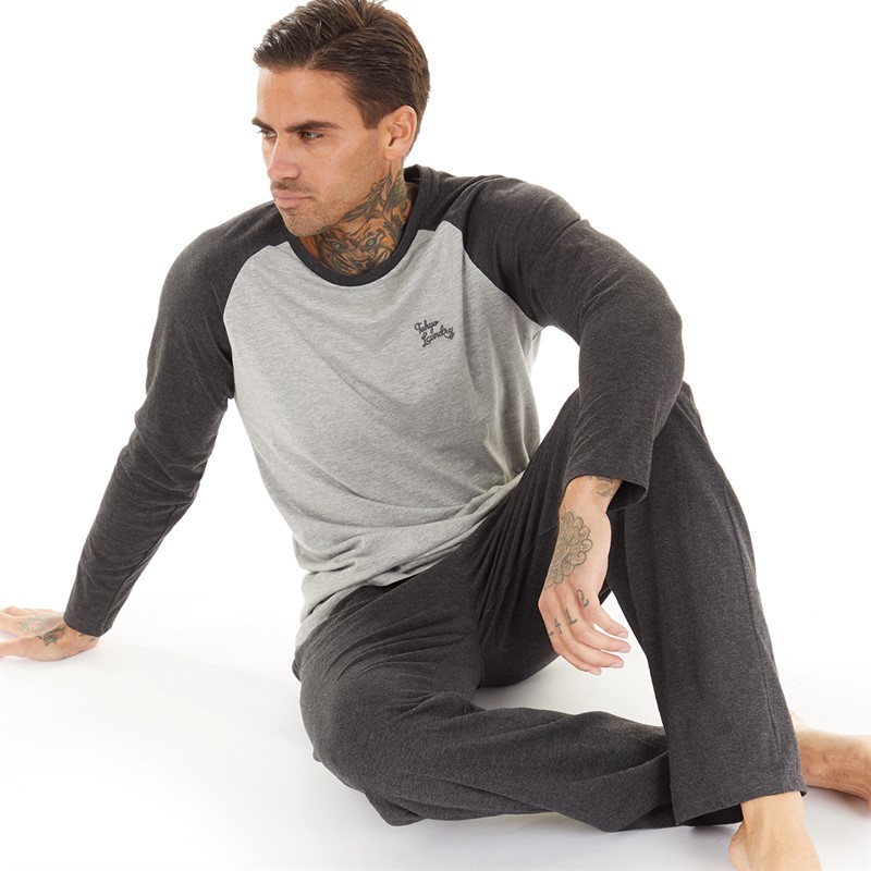 Buy Tokyo Laundry Mens Tudor Loungewear Set Grey