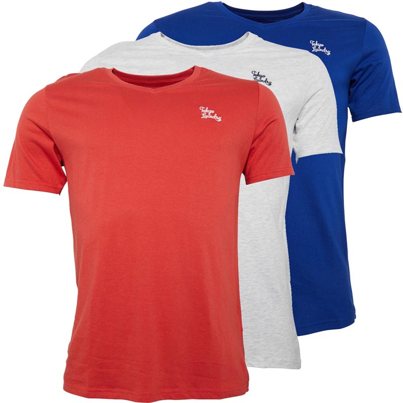 Buy Tokyo Laundry Mens Essentials V Neck Loungewear TShirts Three Pack