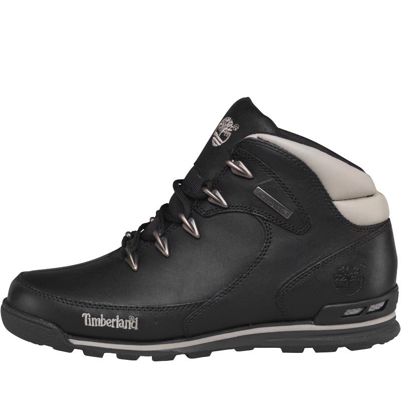 Buy Timberland Mens Euro Rock Hiker Leather Boots Black