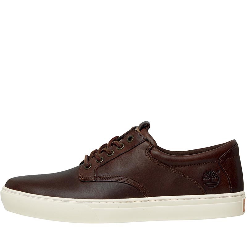 Buy Timberland Mens Leather Oxford Shoes Dark Brown