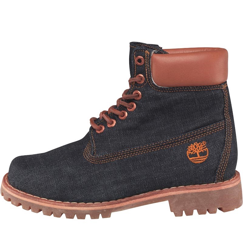 Buy Timberland Mens Heritage 6 Inch Boots Raw Denim