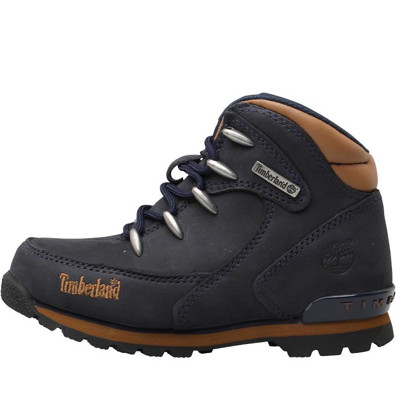 Buy Timberland Infant Boys Euro Rock Hiker Boots Mid Blue