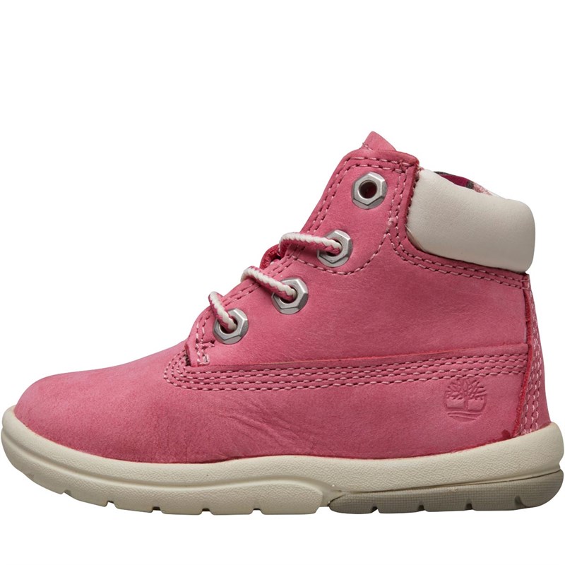 Buy Timberland Infant Girls Toddle Tracks 6 Inch Boots Fuchsia Rose