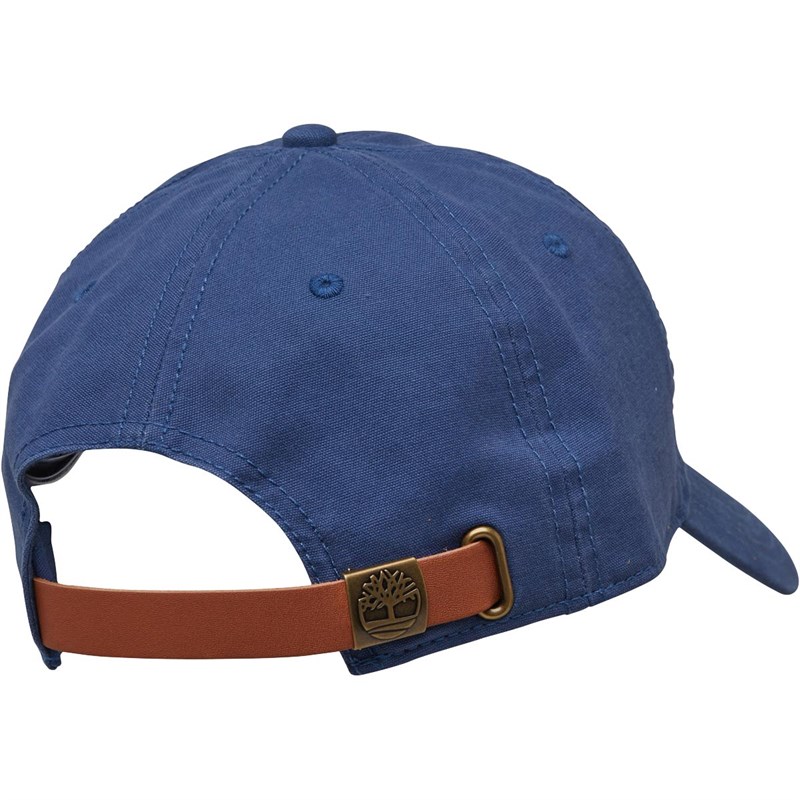 Buy Timberland Mens Southport Beach Cotton Canvas Baseball Cap Ensign Blue