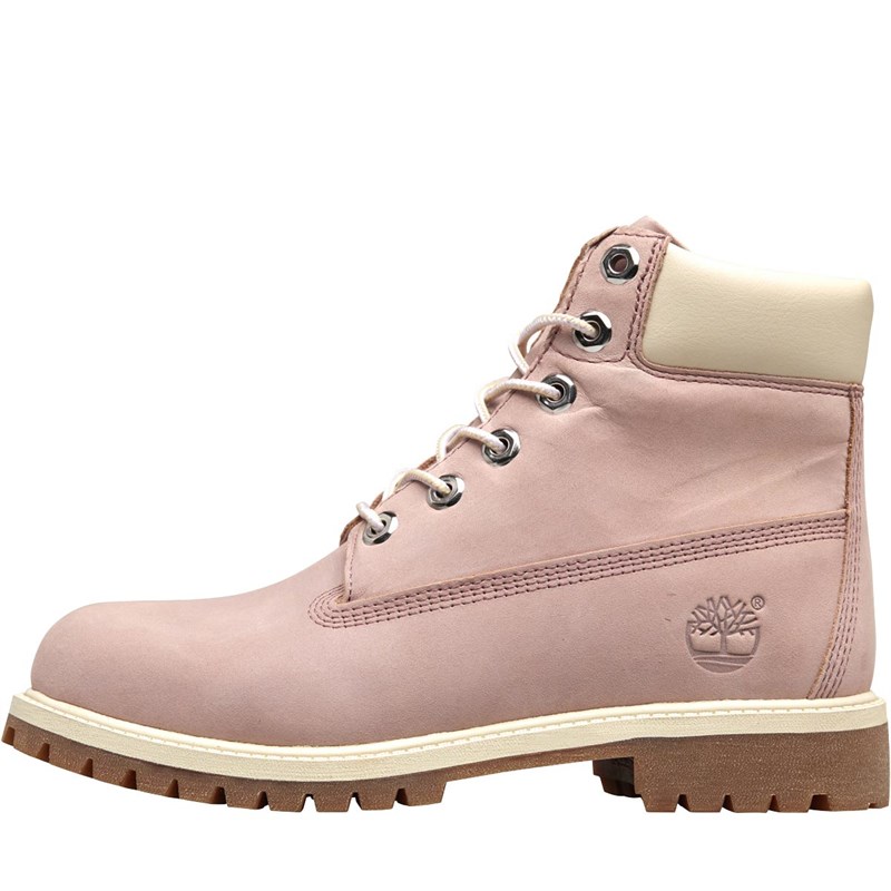 Buy Timberland Junior Girls 6 Inch Premium Boots Lavender Purple