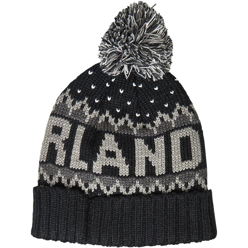 Buy Timberland Mens Knit In Cuffed Beanie Black
