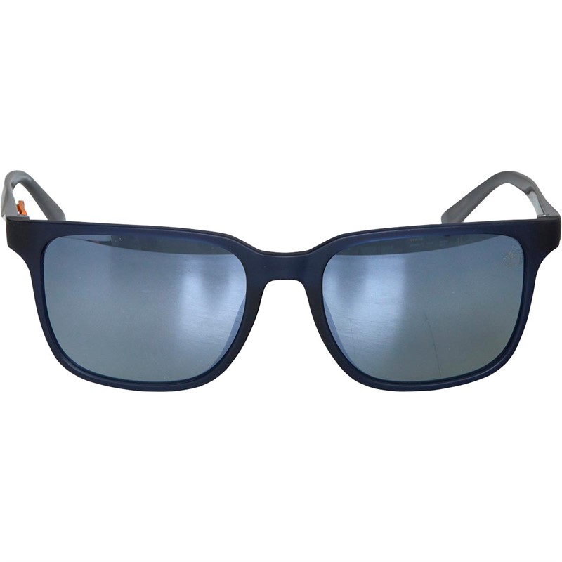 Buy Timberland Mens Sunglasses Matte Blue/Smoke Polarized