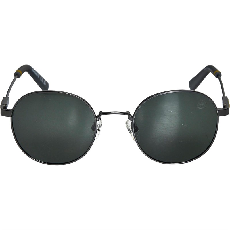 Buy Timberland Mens Sunglasses Matte Dark Nickeltin/Green Polarized