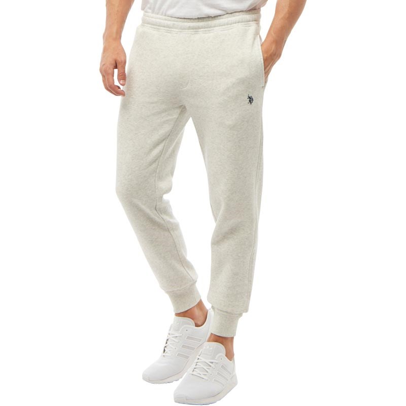 Buy U.S. POLO ASSN. Mens Stanford Joggers Light Grey Marl
