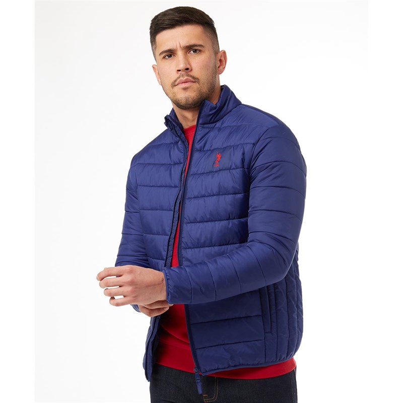 U.S. POLO ASSN. Veste Rev Homme Bleu Marine