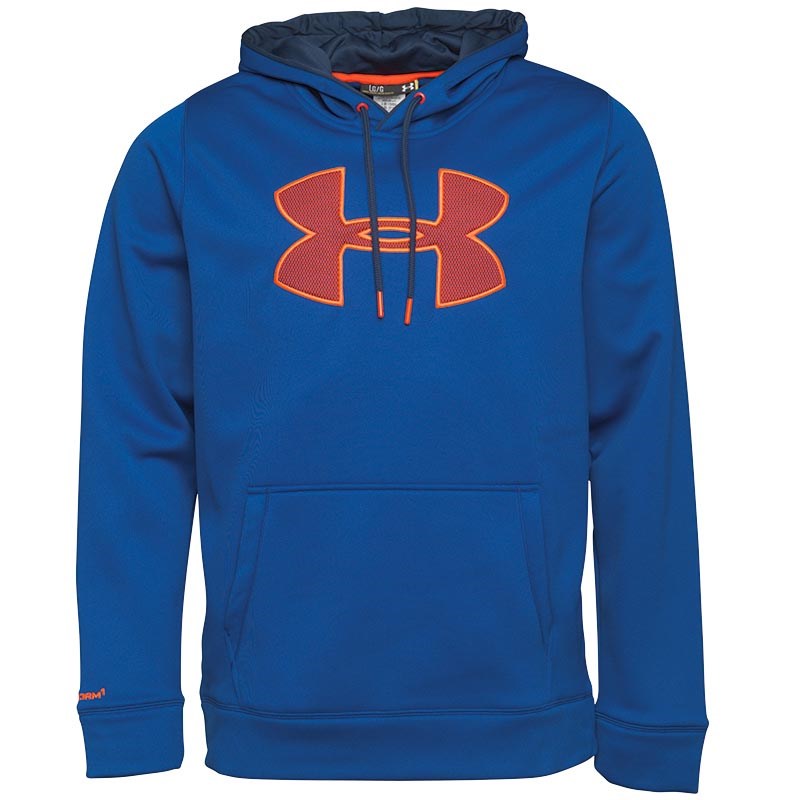 Blue And Orange Under Armour Hoodie almoire