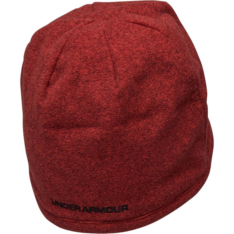 Buy Under Armour Mens CG Coldgear Infrared Fleece Beanie Red