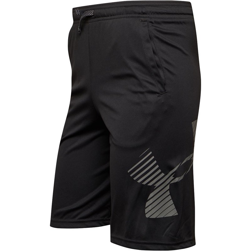 Buy Under Armour Boys HG HeatGear Renegade Solid Shorts Black