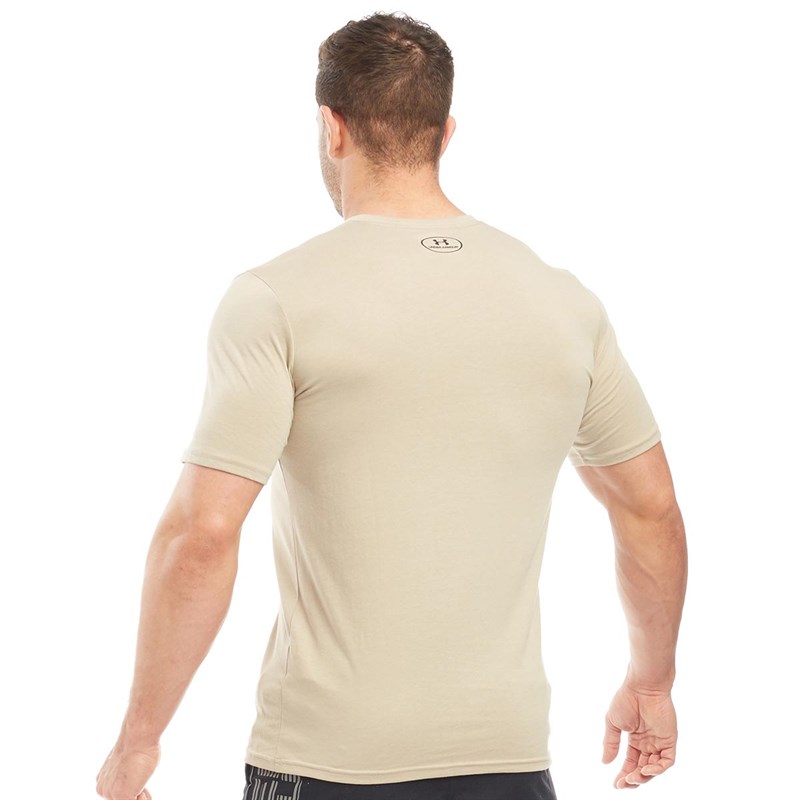 Under Armour TeeShirt Sportstyle Logo Homme Beige