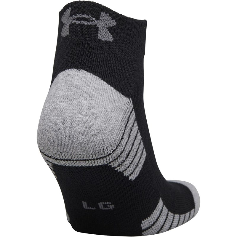 Buy Under Armour HG HeatGear Tech Low Cut Three Pack Socks Black