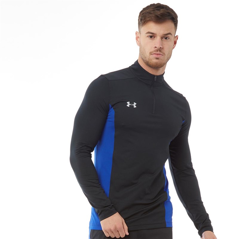 Buy Under Armour Mens Challenger II Midlayer 1/2 Zip Top Black