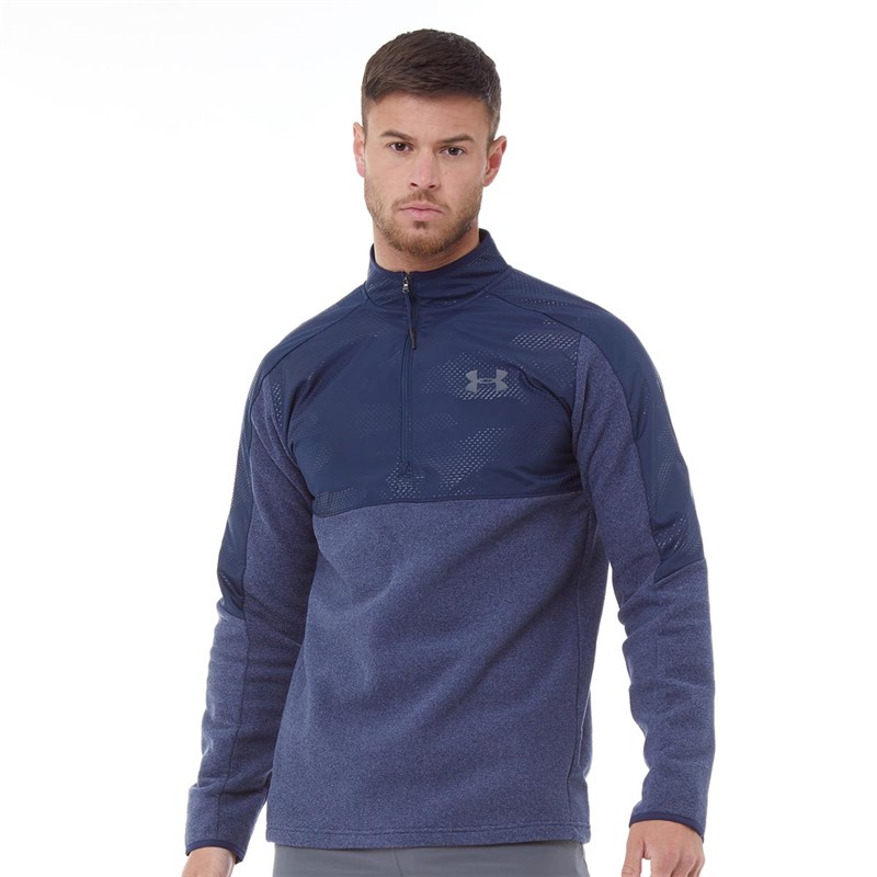 Buy Under Armour Mens CG ColdGear Infrared Thermal 1/2 Zip Top Academy