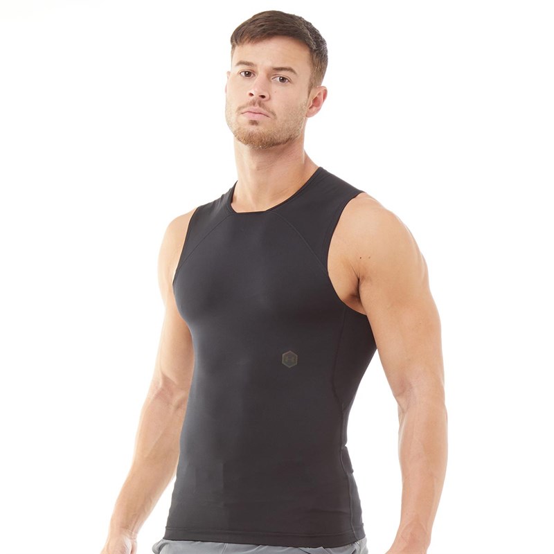 Under Armour Débardeur HG HeatGear Rush Compression Homme Noir