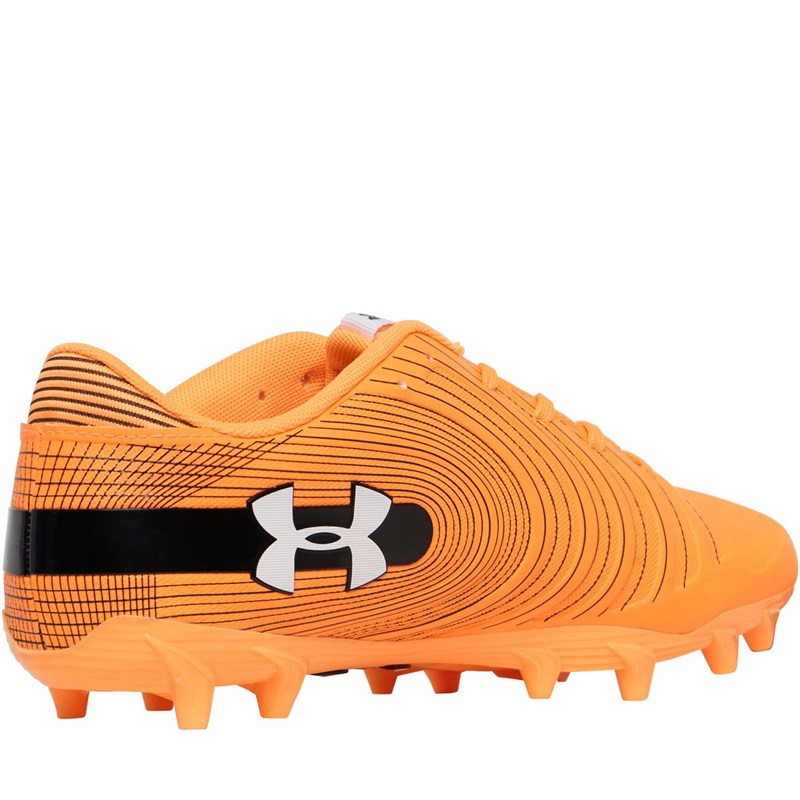 Buy Under Armour Mens UA Nitro Low American Football Cleats Orange
