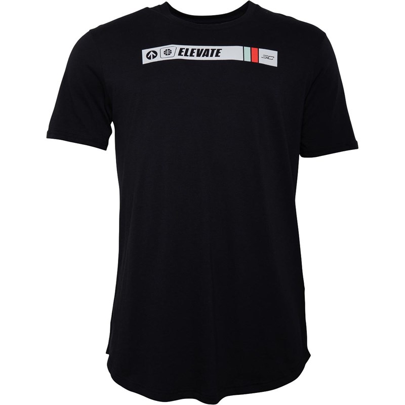 Under Armour Heren Sc30 Steph Curry TShirt Zwart