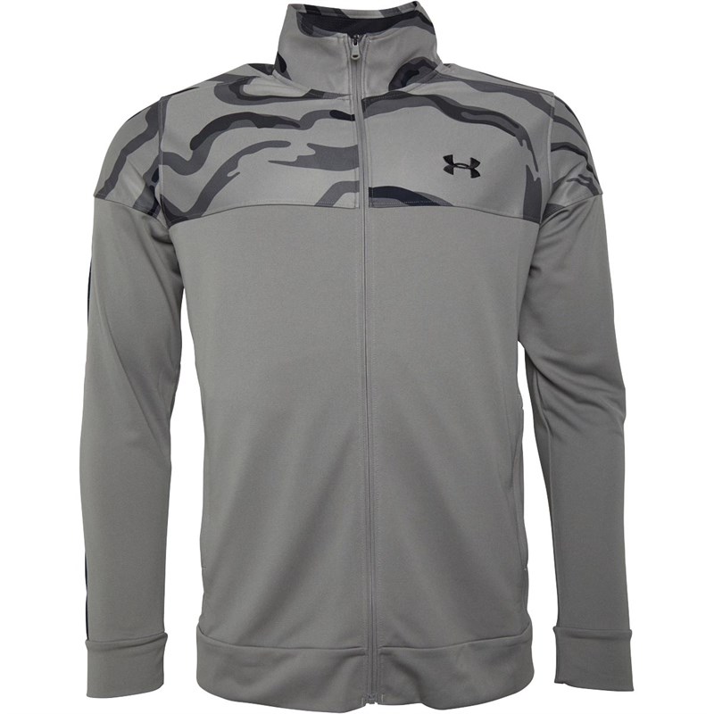 Buy Under Armour Mens Sportstyle Pique Printed Track Jacket Green