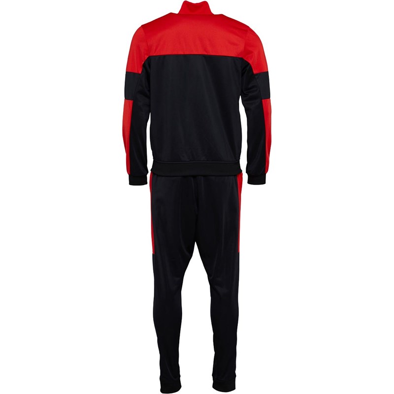 Buy Umbro Mens Active Style Tricot Tracksuit Black/Scarlet Red