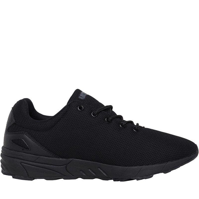 Buy Umbro Mens Clean Tech Trainers Black/Grey