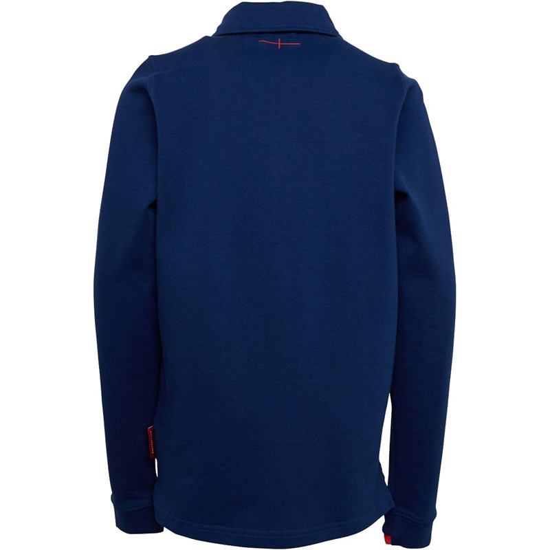 Buy Umbro Junior England Rugby Classic Long Sleeve Alternate Jersey Blue