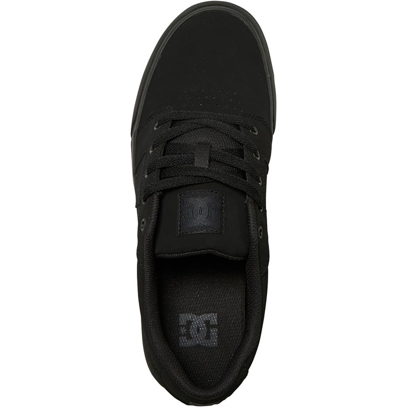 Buy DC Shoes Mens Anvil Trainers Black/Black