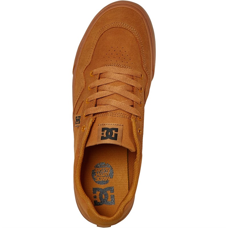 Buy DC Shoes Mens Rowlan Trainers Wheat/Black