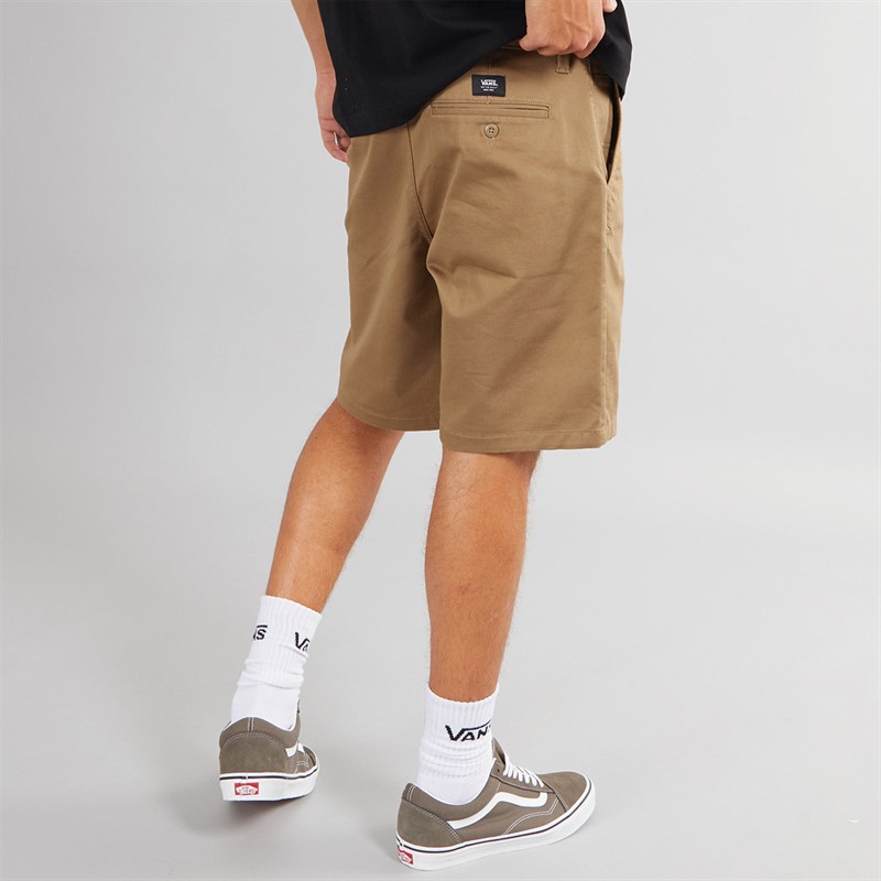 Buy Vans Mens Authentic Relaxed Chino Shorts Dirt