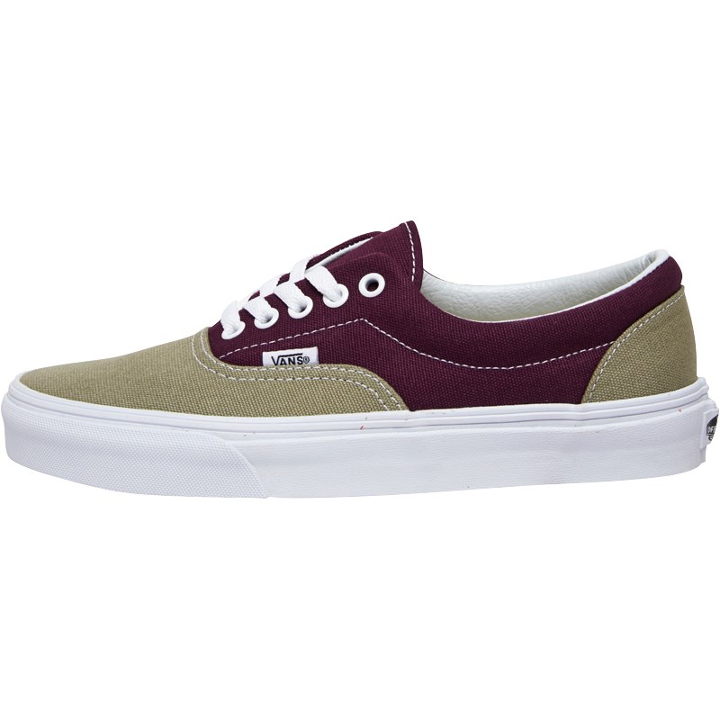 Buy Vans Womens Era Golden Coast Laurel Oak/Potent Purple