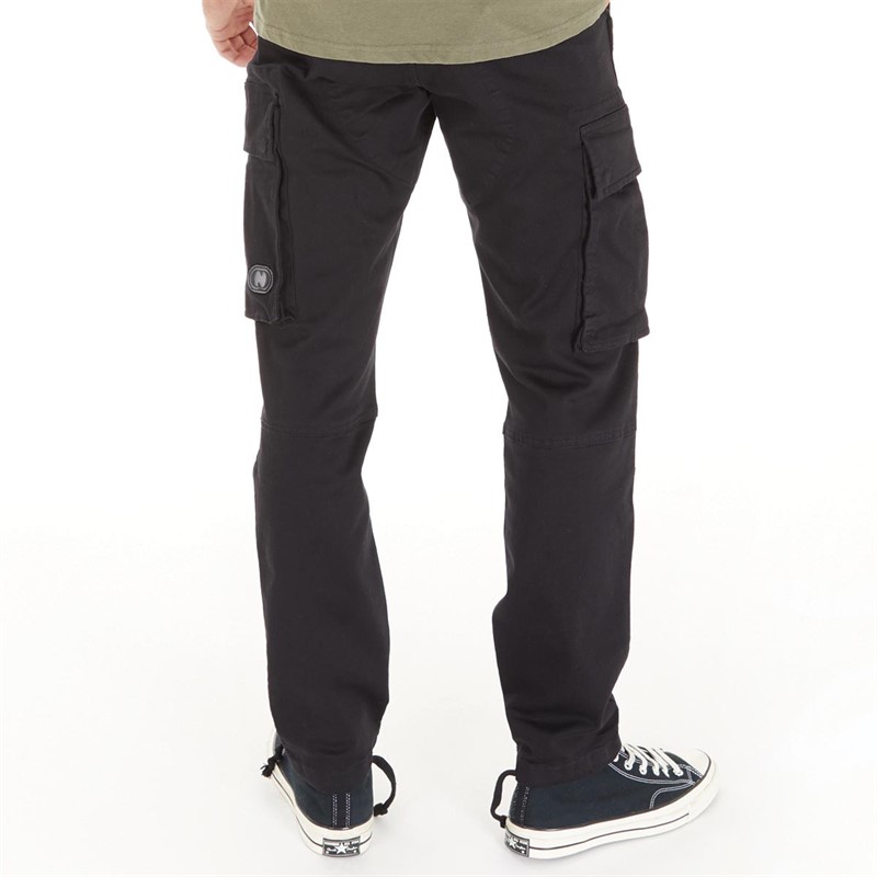 Buy Criminal Damage Mens Army Cargo Pants Black