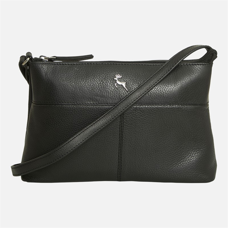 Buy Ashwood Womens Dublin Cross Body Bag Black