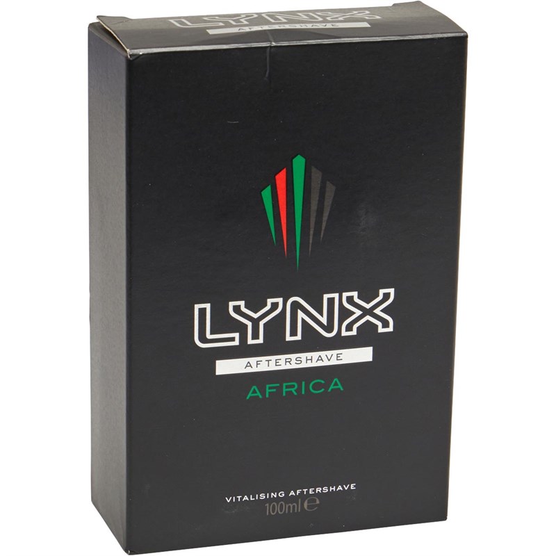 LYNX Eau De Toilette 100ml A/Shave Africa New Pack Homme Multicolore