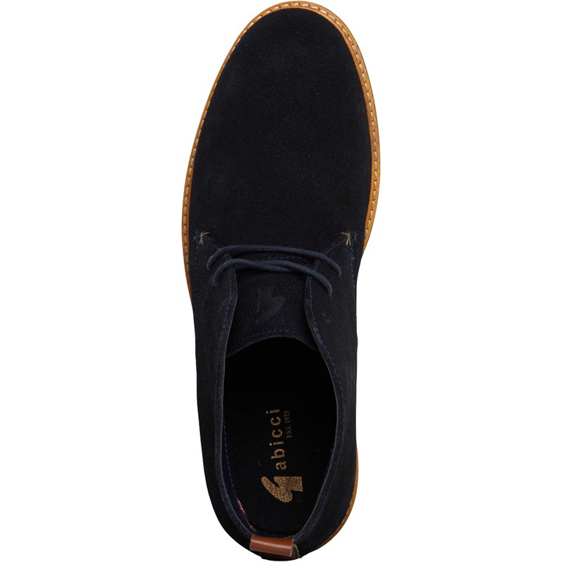 Buy Gabicci Mens Shorditch Suede Chukka Boots Navy