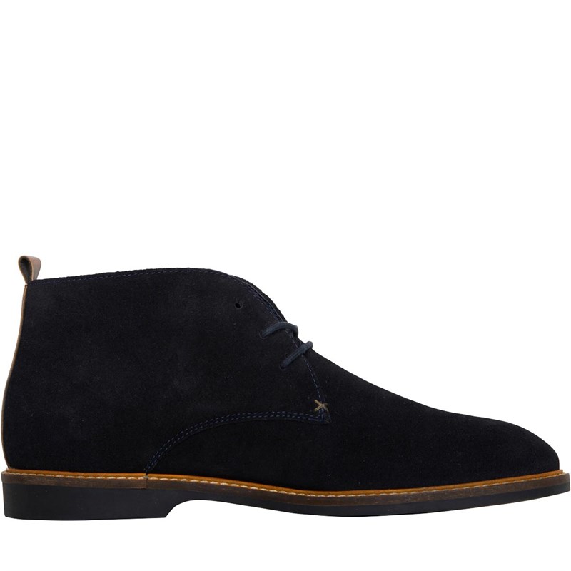 Buy Gabicci Mens Shorditch Suede Chukka Boots Navy