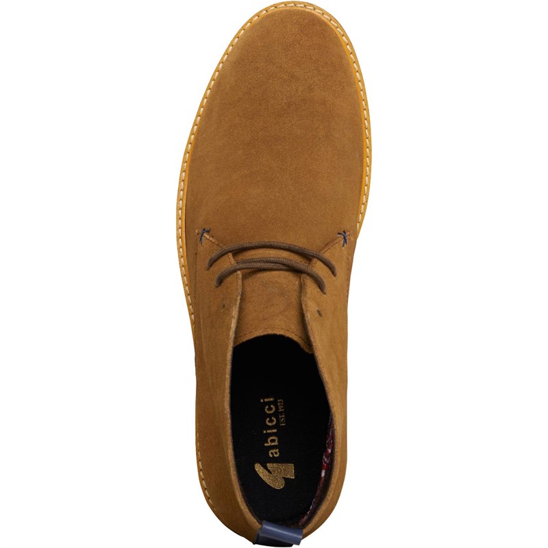 Buy Gabicci Mens Shorditch Suede Chukka Boots Tobacco