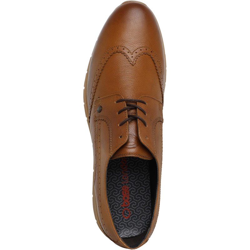 Buy Base London Mens Oval Gibo Shoes Tan