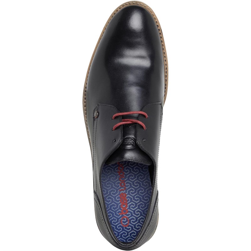 Buy Base London Mens Ridley Shoes Amble Black