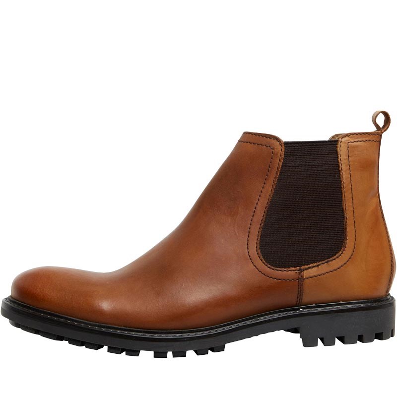 Buy Base London Mens Course Boots Waxy Tan