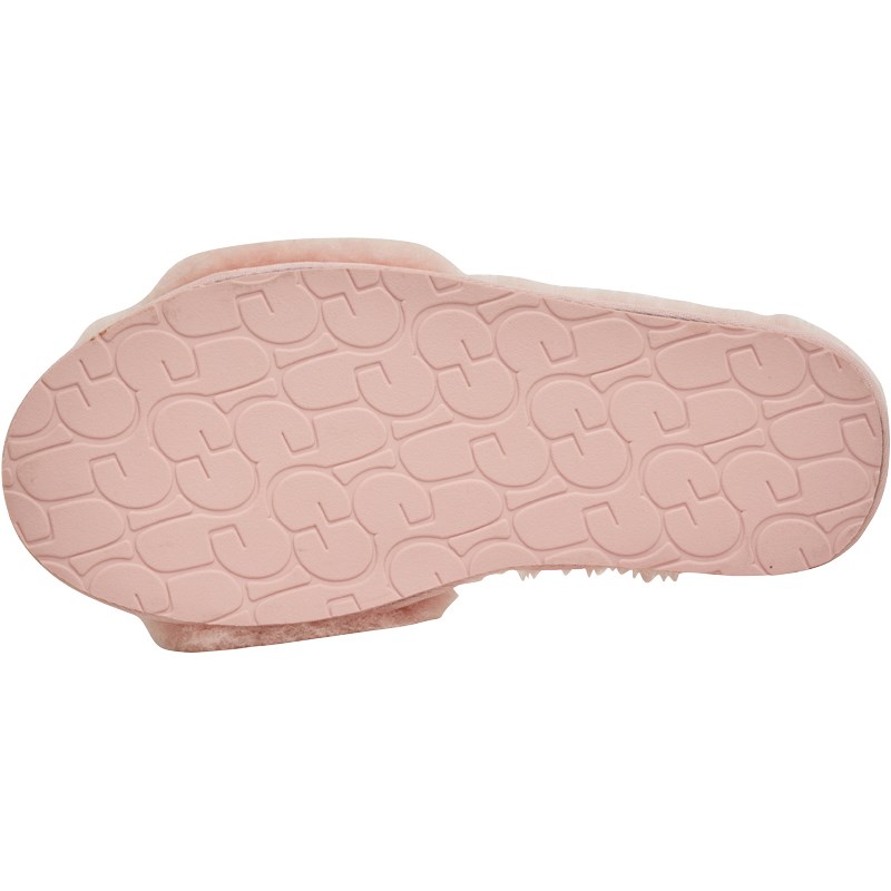 Buy UGG Womens Fluff Slide Slippers Baby Pink