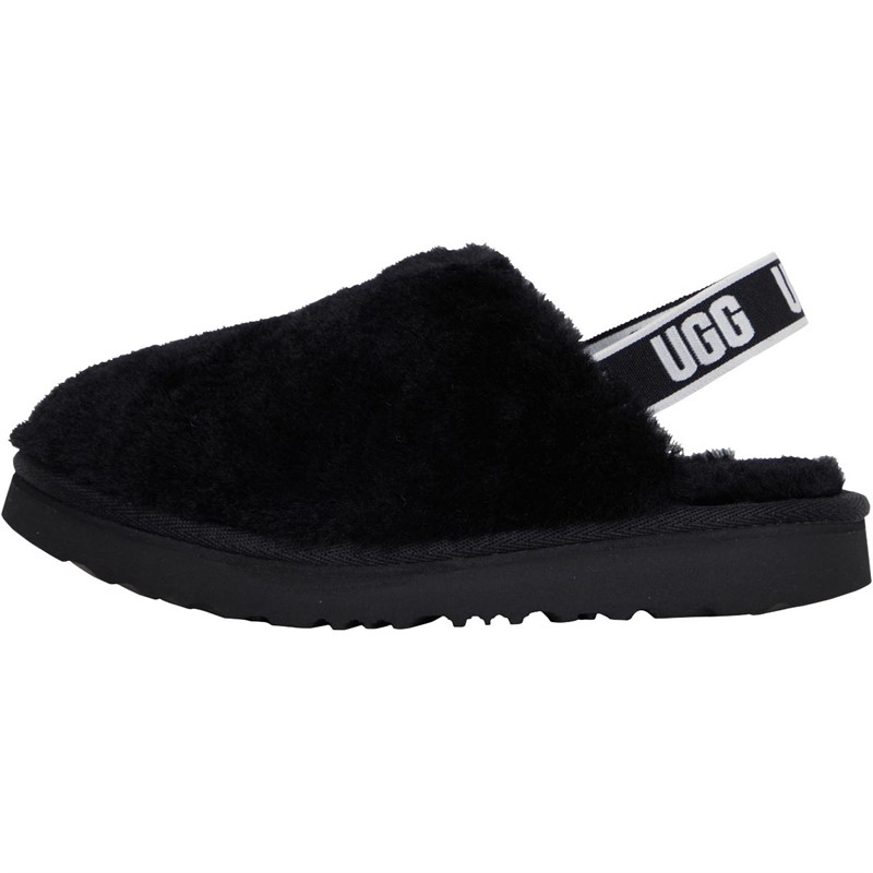 Buy UGG® Girls Fluff Yeah Clog Slippers Black