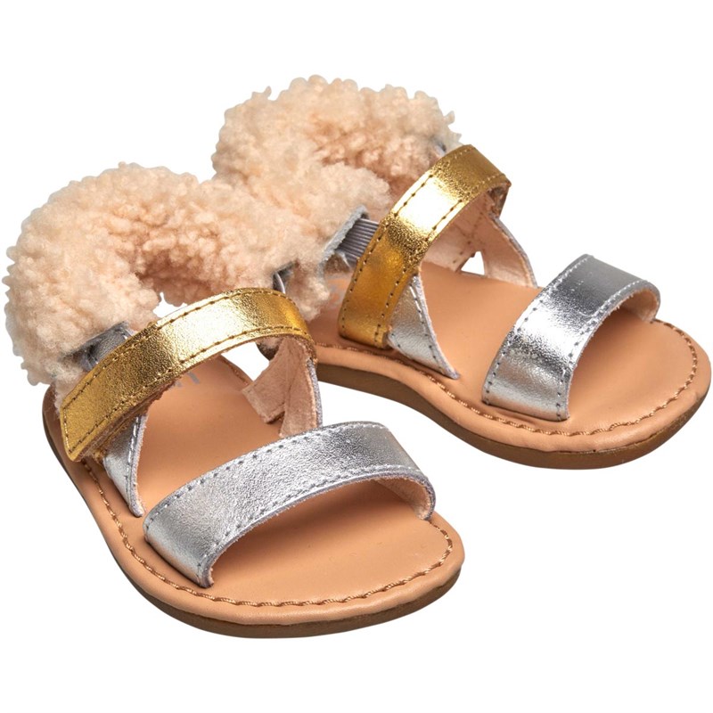 Buy UGG® Infant Girls Dorien Metallic Sandals Metallic