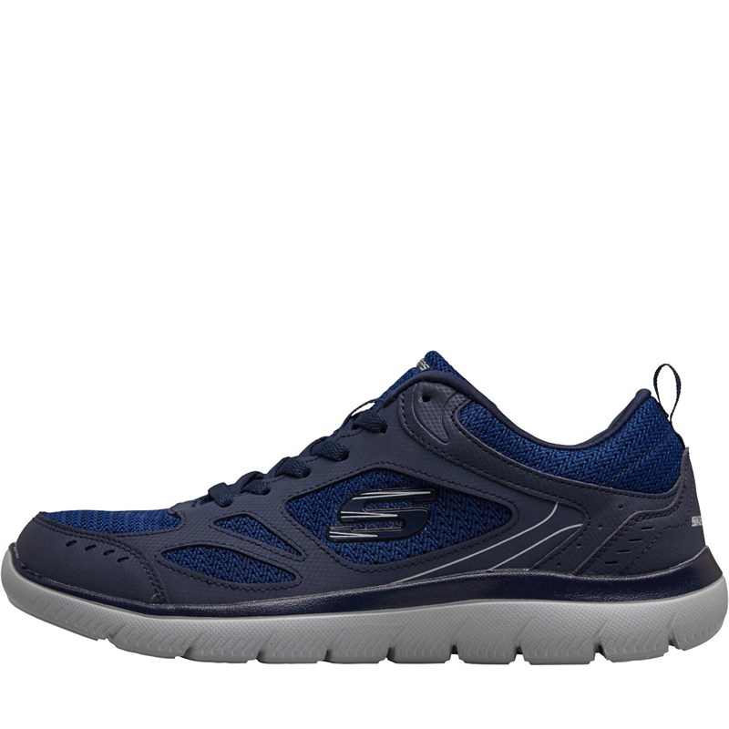 Buy SKECHERS Mens Summits South Rim Trainers Navy