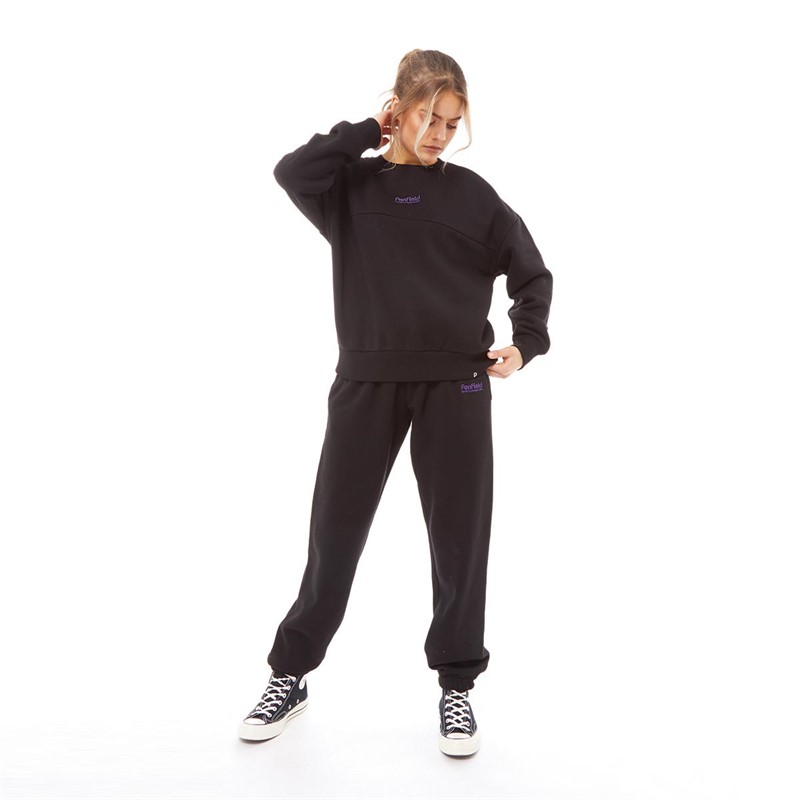 Buy Penfield Womens Embroidered Crew BB Sweatshirt Black