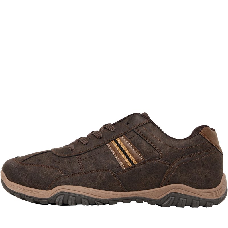 Buy Mad Wax Mens Casual Lace Up Shoes Brown