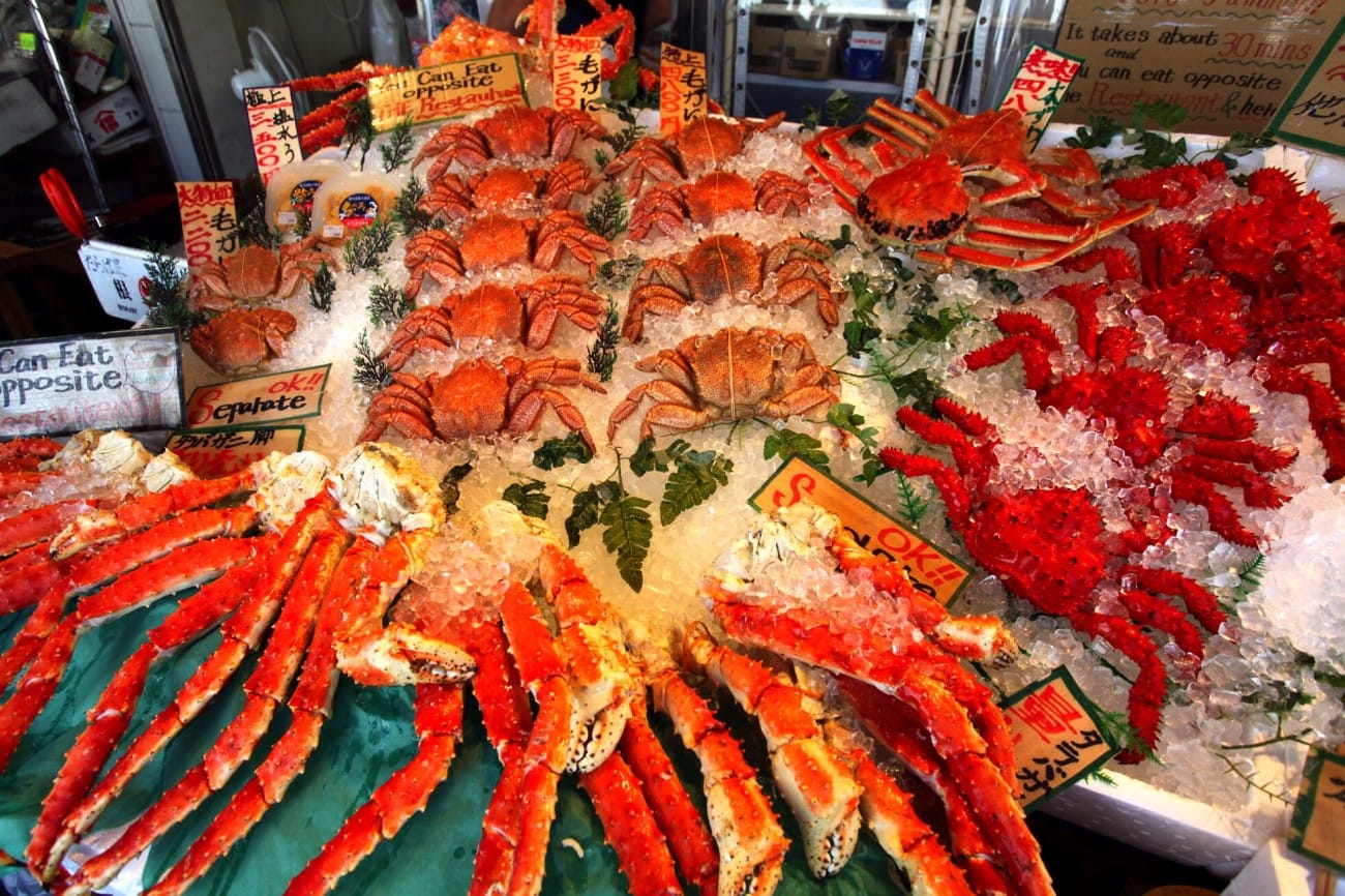 Nijo Market in Sapporo Hokkaido's Delicious Foods in One Place